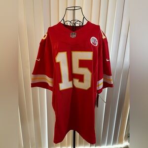 NFL Patrick Mahomes Red Kansas City Chiefs Game Jersey #15